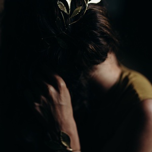 Kontytű leveles - esküvő - hajdísz - fésűs hajdísz - Meska.hu