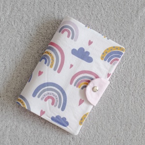 Szivárványos egészségügyi kiskönyv borító - Meska.hu Szivárványos egészségügyi kiskönyv borító - Meska.hu