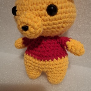 Amigurumi Micimackó - játék & sport - plüssállat & játékfigura - maci - Meska.hu