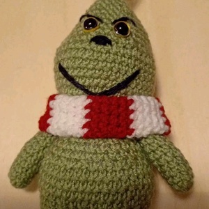 Grincs amigurumifigura - Meska.hu