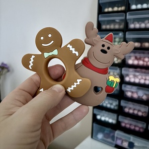 Karácsonyi, mikulás cumilánc, rágcsalánc � Babalátogató ajándék � Babaváró ajándék - játék & sport - 3 éves kor alattiaknak - cumilánc - Meska.hu