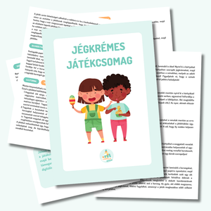 Jégkrémes játékcsomag - Meska.hu
