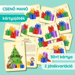Csenő manó kártyajáték , Játék & Sport, Készségfejlesztő és Logikai játék, Oktató játékok, Fotó, grafika, rajz, illusztráció, MESKA
