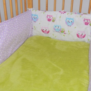 Baglyos hosszú rácsvédő kiságyba -  - Meska.hu