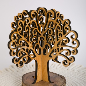 Egyedi gravírozható fa ékszertartó állvány ( diófa, nyírfa, fűzfa ) - Luigiwood - ékszer - ékszertartó - ékszertartó állvány - Meska.hu