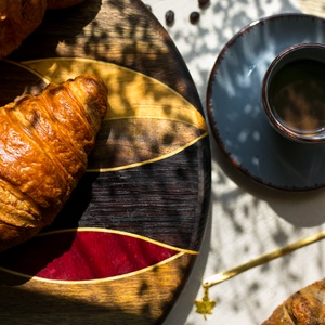 Fa forgóasztal (345mm) - Lazy Susan turntable  Luigiwood, Otthon & Életmód, Konyhafelszerelés, tálalás, Sütés, főzés, Edényalátét, Famegmunkálás, MESKA