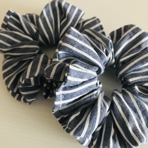 Csíkos scrunchie - hajgumi szett, Ruha & Divat, Hajdísz & Hajcsat, Hajgumi, Varrás, MESKA
