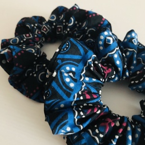 Mintás scrunchie - hajgumi szett, Ruha & Divat, Hajdísz & Hajcsat, Hajgumi, Varrás, MESKA