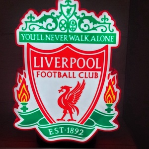 Liverpool FC világító dísz, Otthon & Életmód, Lámpa, Hangulatlámpa, Fotó, grafika, rajz, illusztráció, Mindenmás, MESKA
