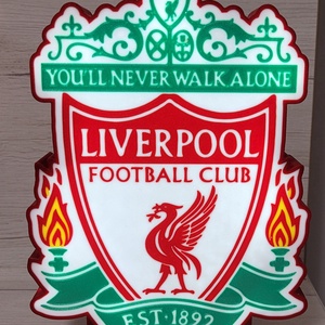 Liverpool FC világító dísz - otthon & életmód - lámpa - hangulatlámpa - Meska.hu