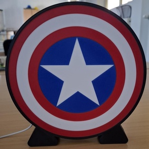 Amerika Kapitány világító LED lámpa - otthon & életmód - lámpa - hangulatlámpa - Meska.hu