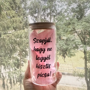 Szívószálas pohár  - otthon & életmód - konyhafelszerelés, tálalás - tálalás - pohár - Meska.hu
