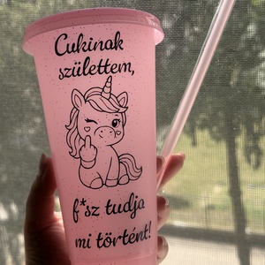 Muanyag szivoszalas pohár 2.  - Meska.hu