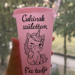 Muanyag szivoszalas pohár 2.  - otthon & életmód - konyhafelszerelés, tálalás - tálalás - pohár - Meska.hu