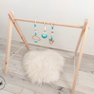 BABYGYM - Babatornáztató - Türkizkék - játék & sport - mozgásfejlesztő játékok - Meska.hu