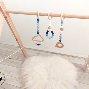 BABYGYM - Babatornáztató - Kék - Meska.hu