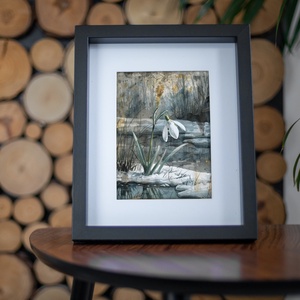 A Tavasz hírnöke - digitális festményről készült nyomat - művészet - grafika & illusztráció - művészi nyomat - Meska.hu