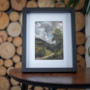 Nyári dombok látkép - digitális festményről készült nyomat - művészet - grafika & illusztráció - művészi nyomat - Meska.hu