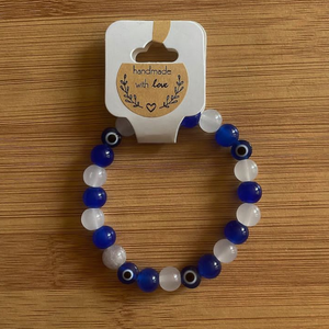 Devil eye karkötő , Ékszer, Karkötő, Gyöngyös karkötő, , MESKA