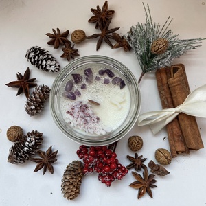 Chritsmas miracle , Karácsony, Karácsonyi lakásdekoráció, Karácsonyi illatgyertya, mécses, , MESKA