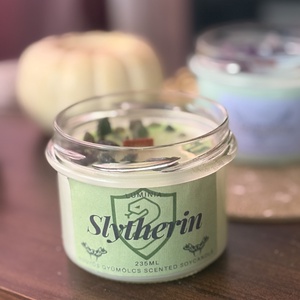 Slytherin gyertya, Otthon & Életmód, Gyertya, illat, aroma, Gyertya, , MESKA