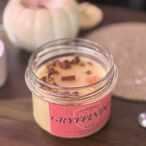 Gryffindor gyertya - otthon & életmód - gyertya, illat, aroma - gyertya - Meska.hu