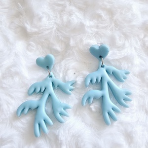 Sea Blue - ékszer - fülbevaló - lógó fülbevaló - Meska.hu