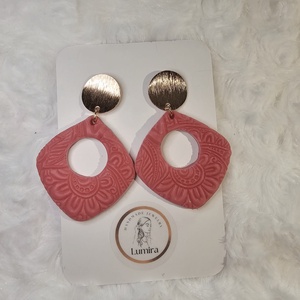 Lazac kocka , Ékszer, Fülbevaló, Lógó fülbevaló, Gyurma, Agyagozás, MESKA