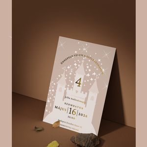 Meghívó szülinapi buliba! , Otthon & Életmód, Papír, írószer, Ajándékozás kellékei, Meghívó, Fotó, grafika, rajz, illusztráció, MESKA