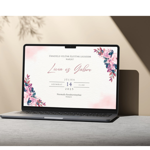 Esküvői meghívó videó , Esküvő, Meghívó & Kártya, Meghívó, Fotó, grafika, rajz, illusztráció, MESKA