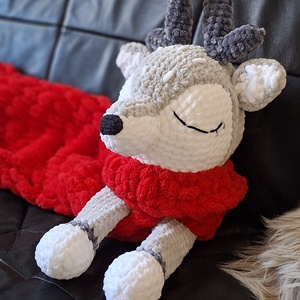 Pizsitartó  ténszarvas - játék & sport - plüssállat & játékfigura - őzike, szarvas - Meska.hu