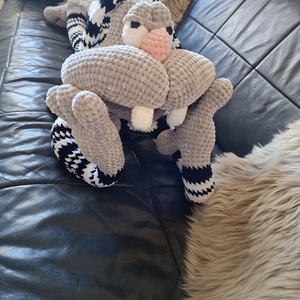 Flegma nyúl - játék & sport - plüssállat & játékfigura - nyuszi - Meska.hu