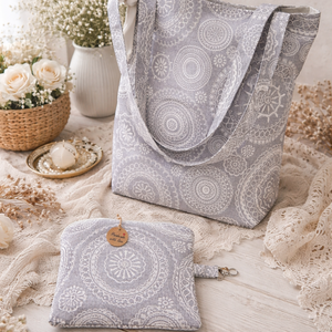 Vászontáska neszeszerrel , Táska & Tok, Kézitáska & válltáska, Tarisznya, Varrás, MESKA