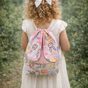 Nyuszis tornazsák  - játék & sport - ovis felszerelés - ovis tornazsák - Meska.hu