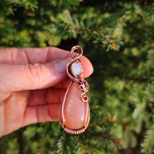 Holdkő medál - ékszer - nyaklánc - medál - Meska.hu