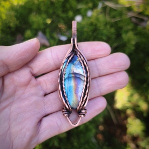 Labradorit medál - Meska.hu