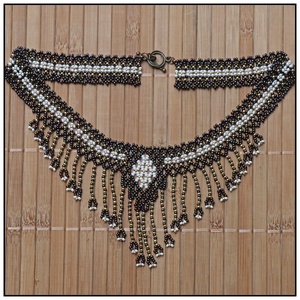Kleopátra nyaklánc - ékszer - nyaklánc - gyöngyös nyaklánc - Meska.hu