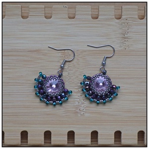 Swarovski fülbevaló - Meska.hu