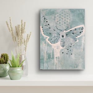 Teljesség felé, Művészet, Festmény, Festmény vegyes technika, Festészet, MESKA