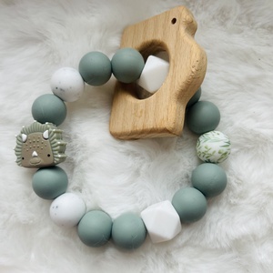 Dínós rágcsa, Baba - mama, Baba játékok, Cumilánc, Ékszerkészítés, MESKA