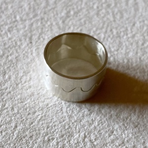 Ezüst gyűrű 2 in 1 - ékszer - gyűrű - kerek gyűrű - Meska.hu