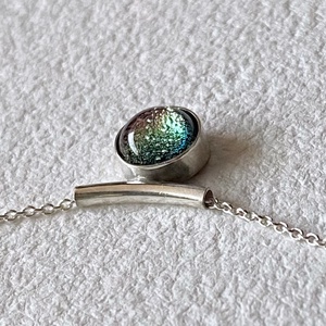 Swarovski medál ezüst nyaklánccal - ékszer - nyaklánc - medál - Meska.hu