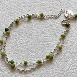 Karkötő opállal - ékszer - karkötő - gyöngyös karkötő - Meska.hu