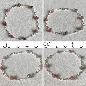 Turmalin karkötő, Ékszer, Karkötő, Gyöngyös karkötő, Ékszerkészítés, MESKA