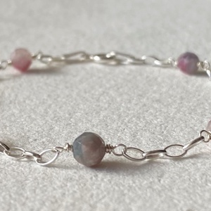 Turmalin karkötő - ékszer - karkötő - gyöngyös karkötő - Meska.hu