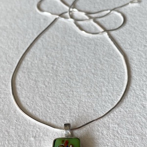 Tavasz - ezüst medál - ékszer - nyaklánc - medál - Meska.hu