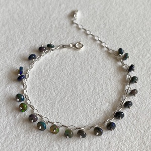 Karkötő opállal - ékszer - karkötő - gyöngyös karkötő - Meska.hu