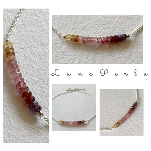 Spinell ezüst nyaklánc, Ékszer, Nyaklánc, Medálos nyaklánc, Ékszerkészítés, Ötvös, MESKA