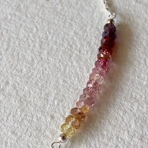 Spinell ezüst nyaklánc - ékszer - nyaklánc - medálos nyaklánc - Meska.hu