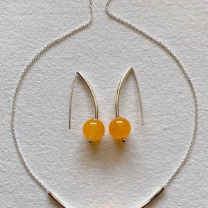 Kalcedon szett - ékszer - ékszerszett - Meska.hu